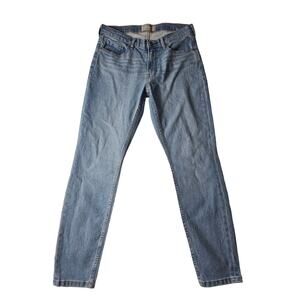 Everlane Womens Size 28 Blue Light Wash Cotton Stretch Cropped Ankle Denim Jeans